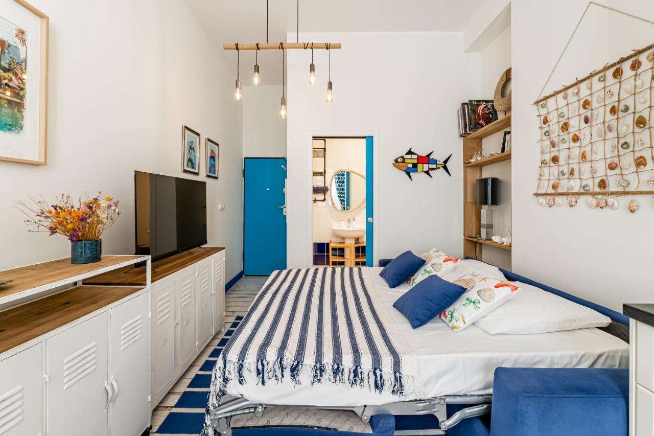 Studio Shell 26M2, 120M Vieux-Port, Clim, Wifi, Acces Autonome Avec Code Marseille Kültér fotó